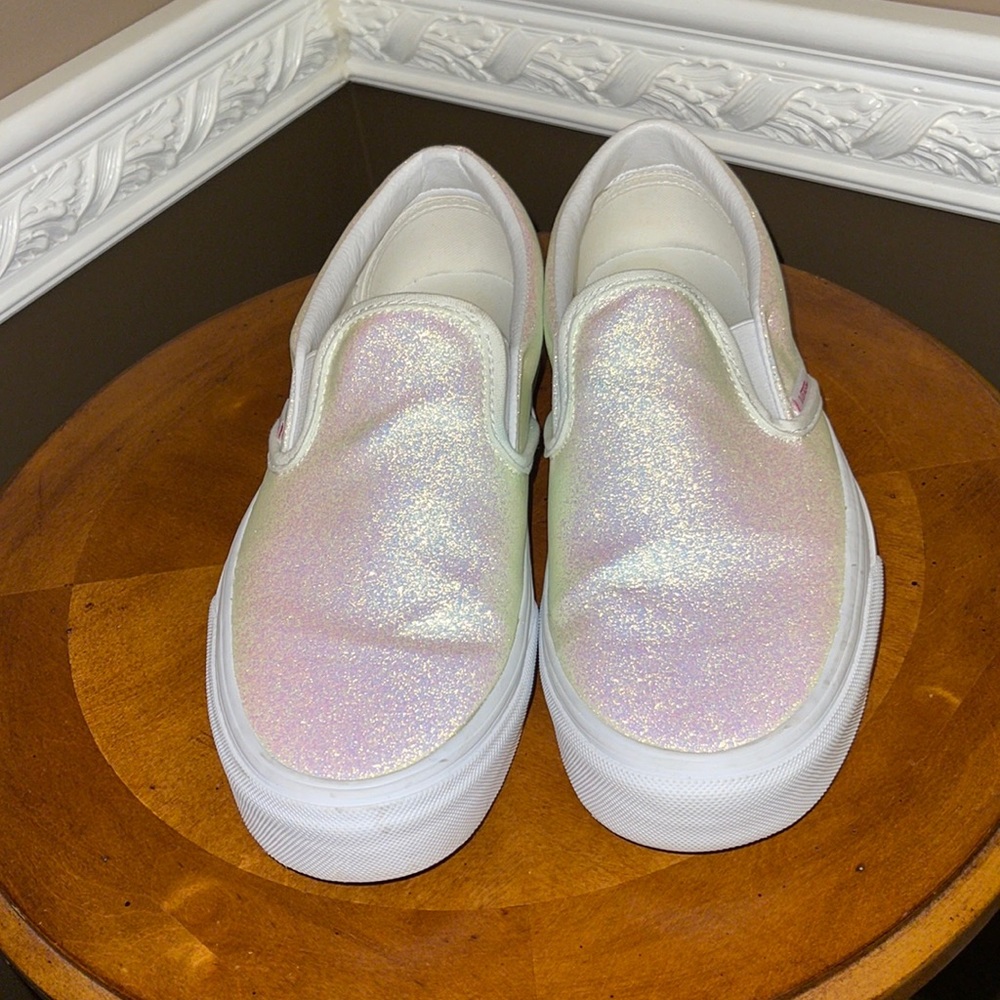 Women’s Glitter Vans size 10 or men’s 8.5